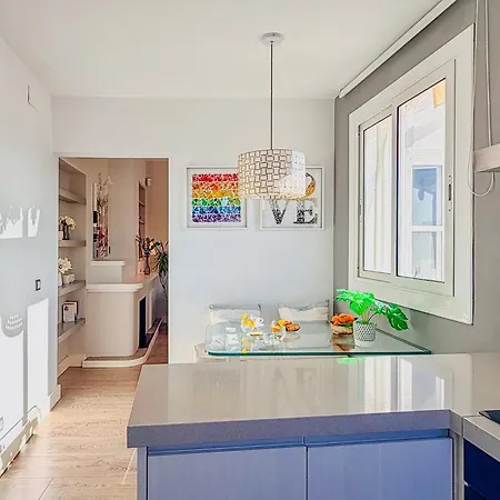 公寓 Bonaire Penthouse 2 Terraces Steps From 锡切斯