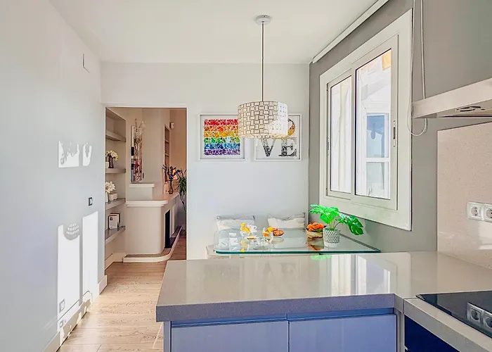 公寓 Bonaire Penthouse 2 Terraces Steps From 锡切斯